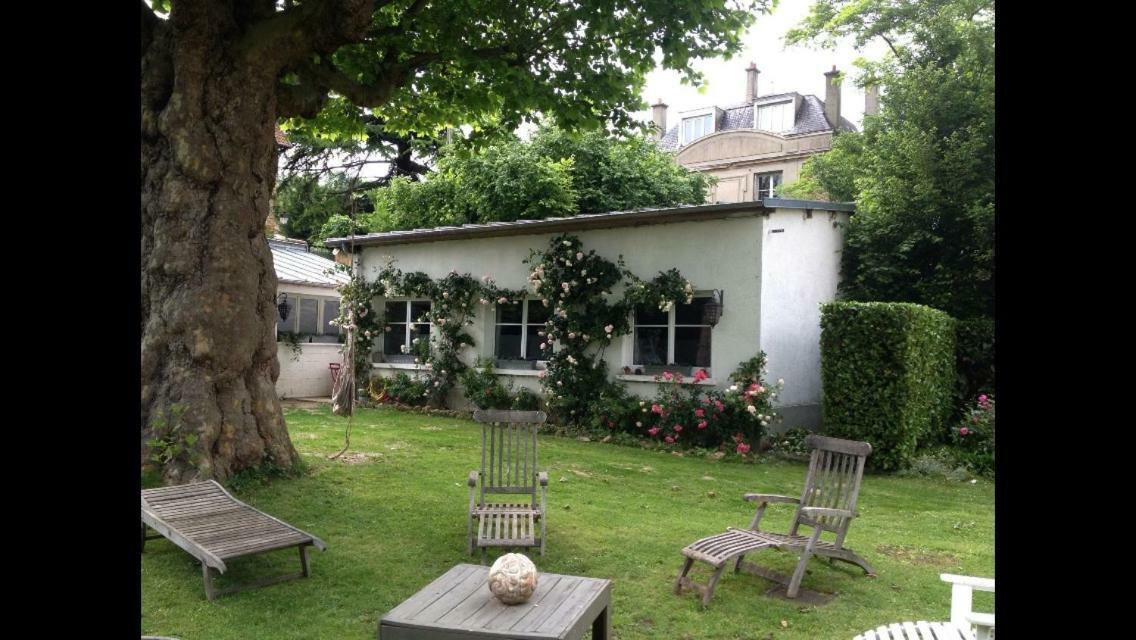 Villa Le Petit Val Rose à Villennes-sur-Seine Extérieur photo